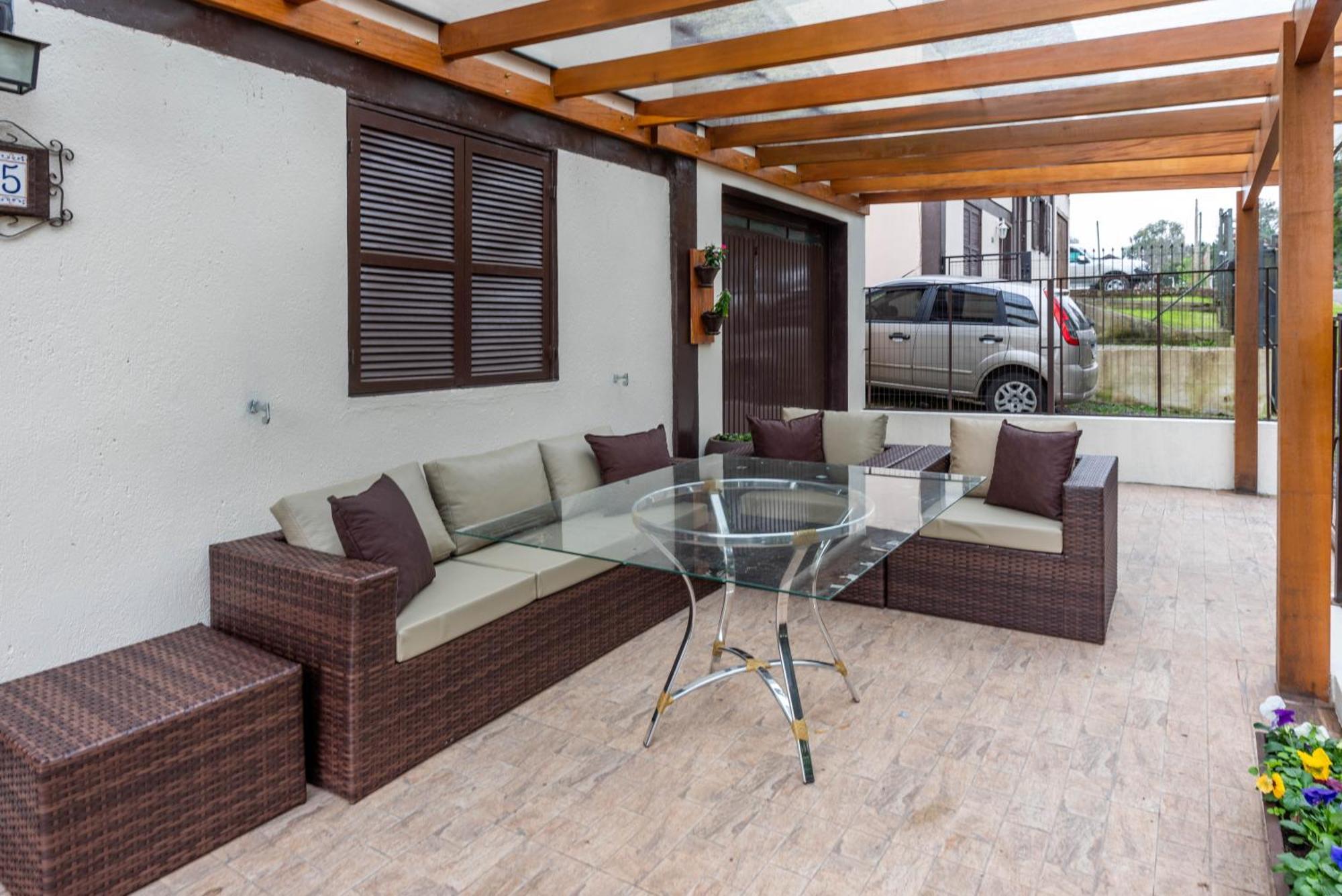 Apartamento Completo De 3 Quartos Em Gramado Kültér fotó